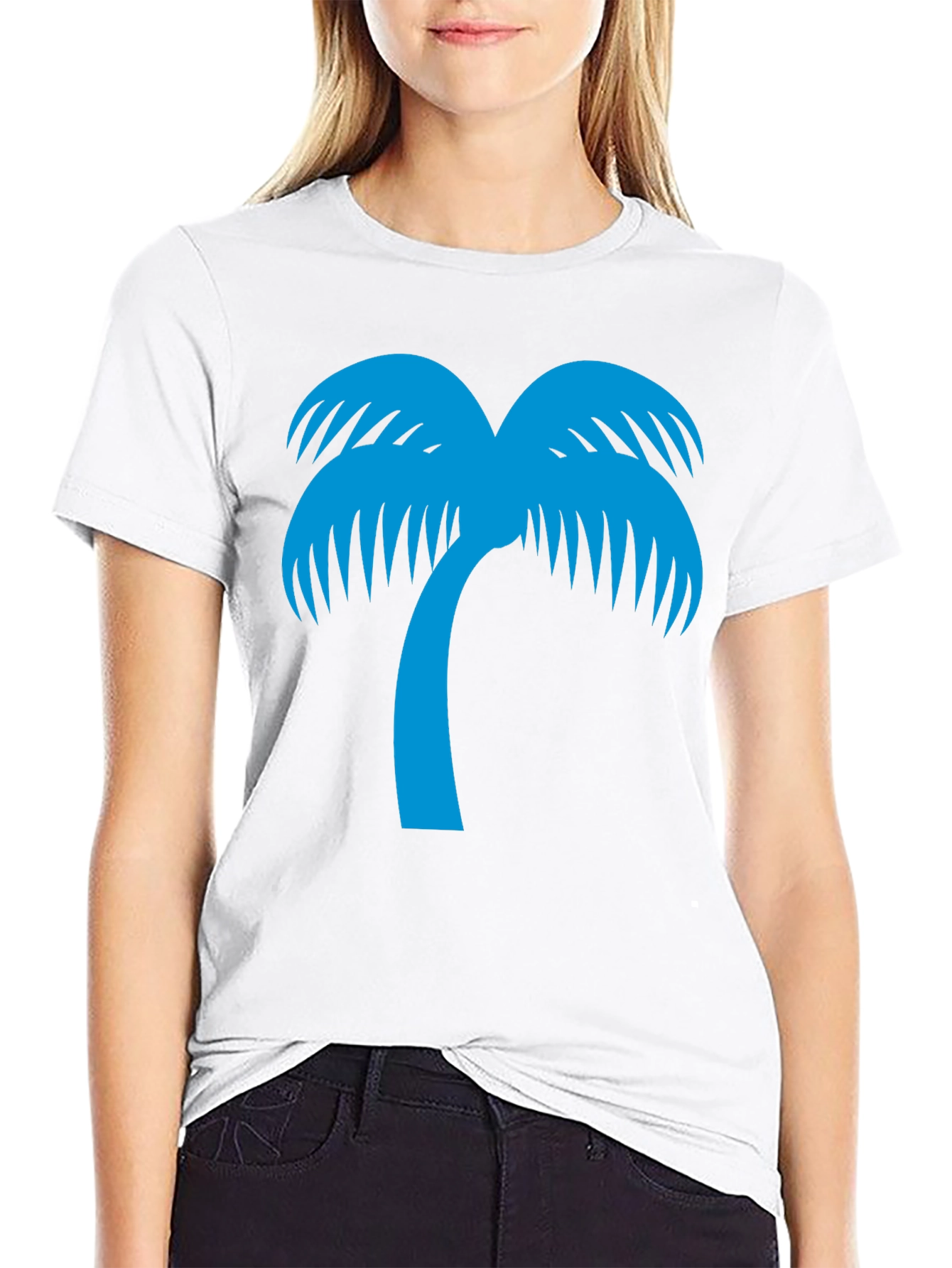 Palm Tree Graphic Tee - Island Vibes T-Shirt
