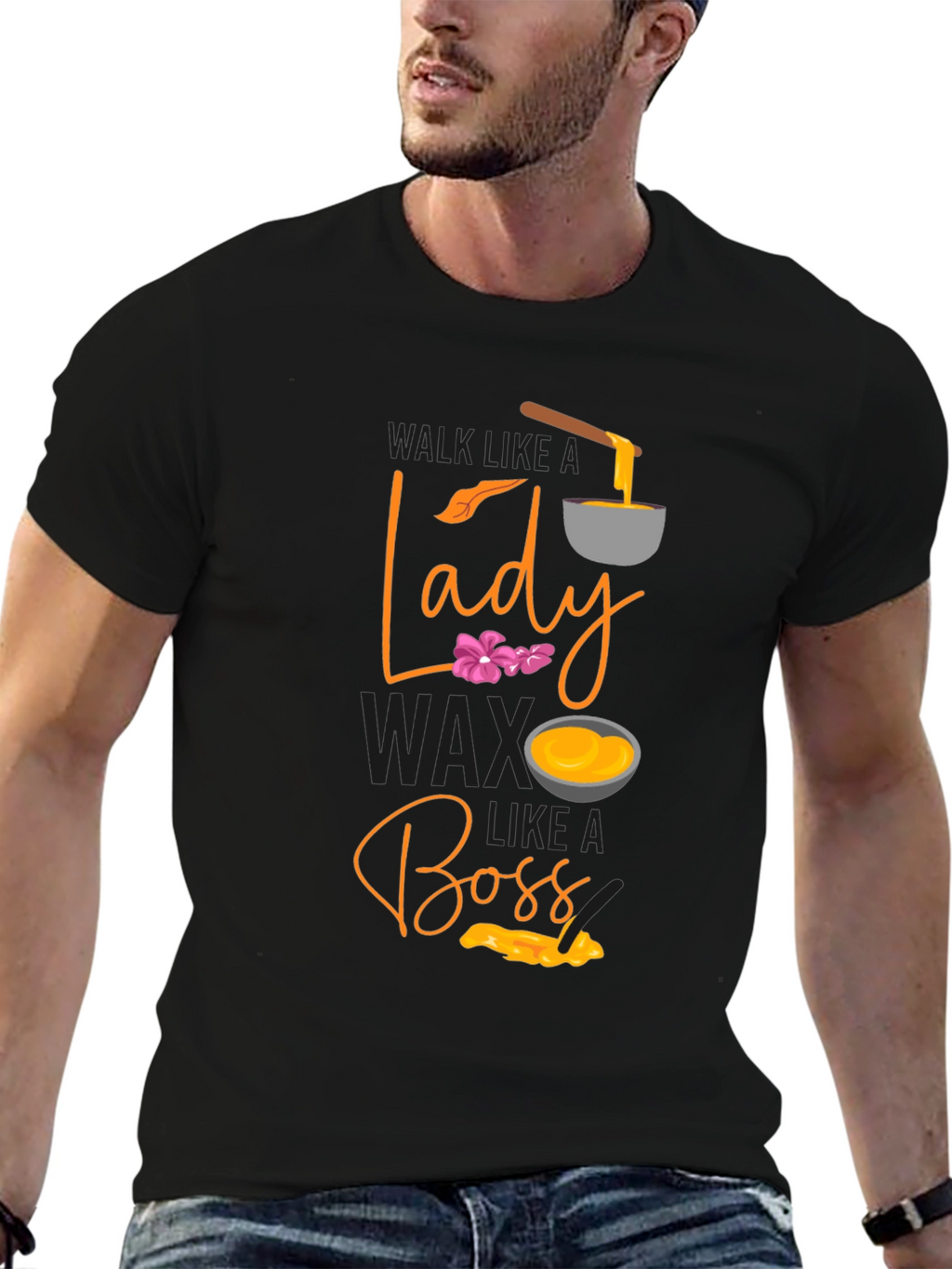 Wax Like a Lady Boss T-shirt