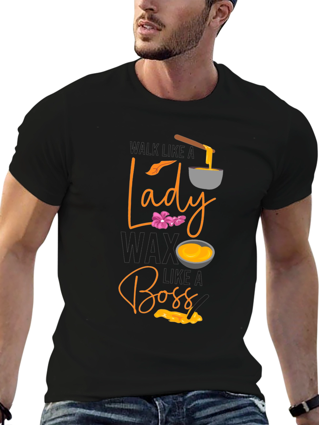 Wax Like a Lady Boss T-shirt