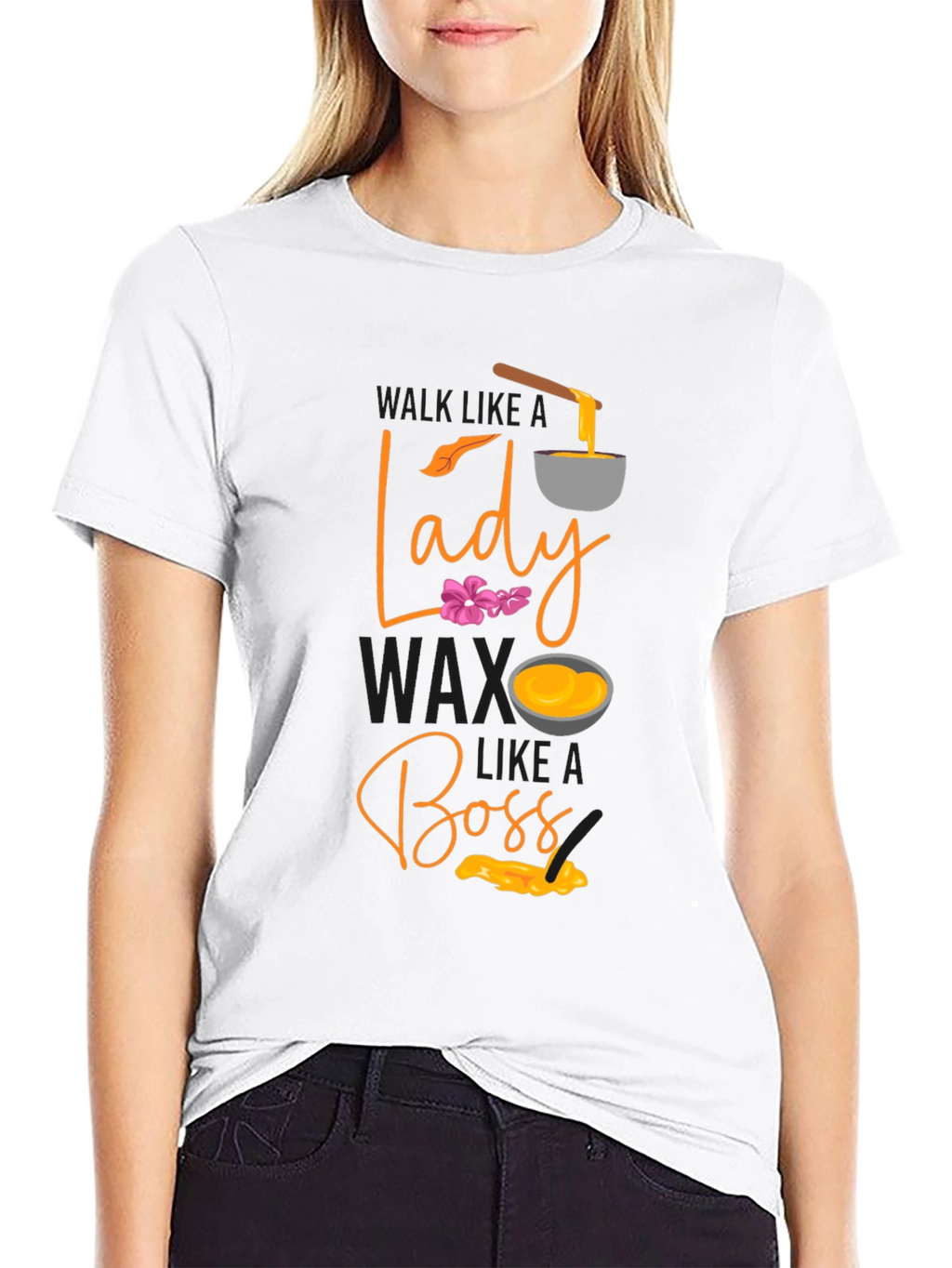 Wax Like a Lady Boss T-shirt