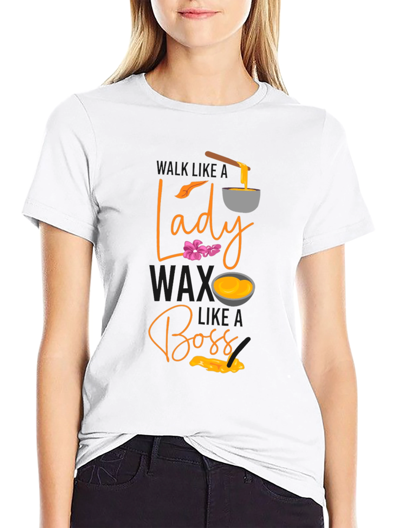 Wax Like a Lady Boss T-shirt