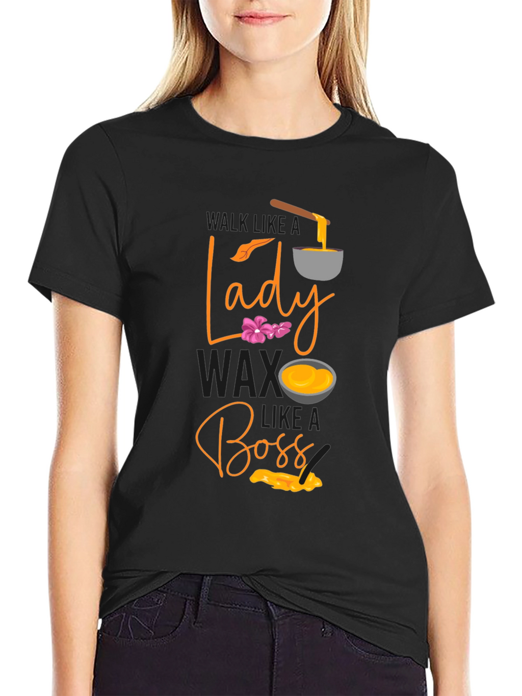 Wax Like a Lady Boss T-shirt