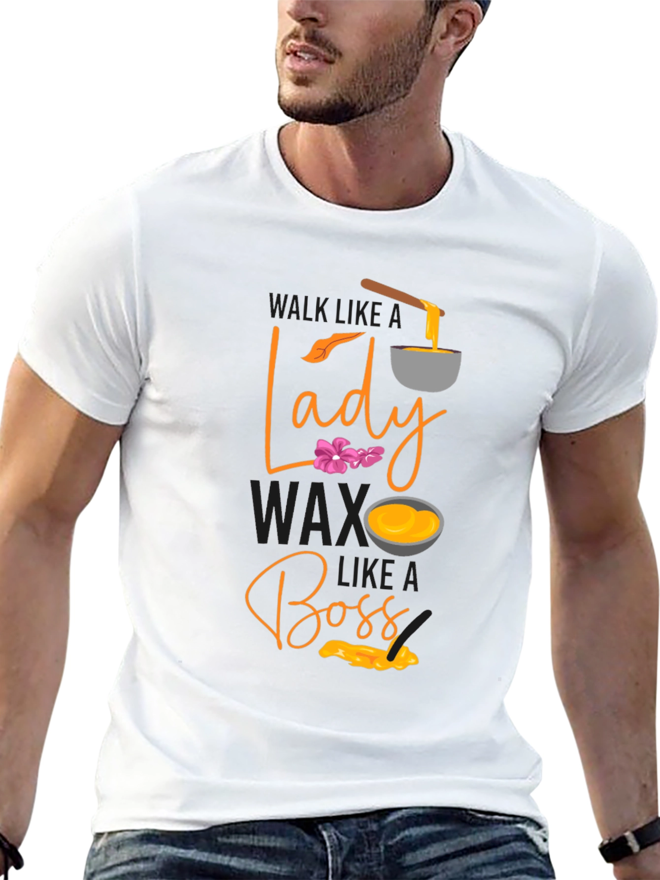 Wax Like a Lady Boss T-shirt