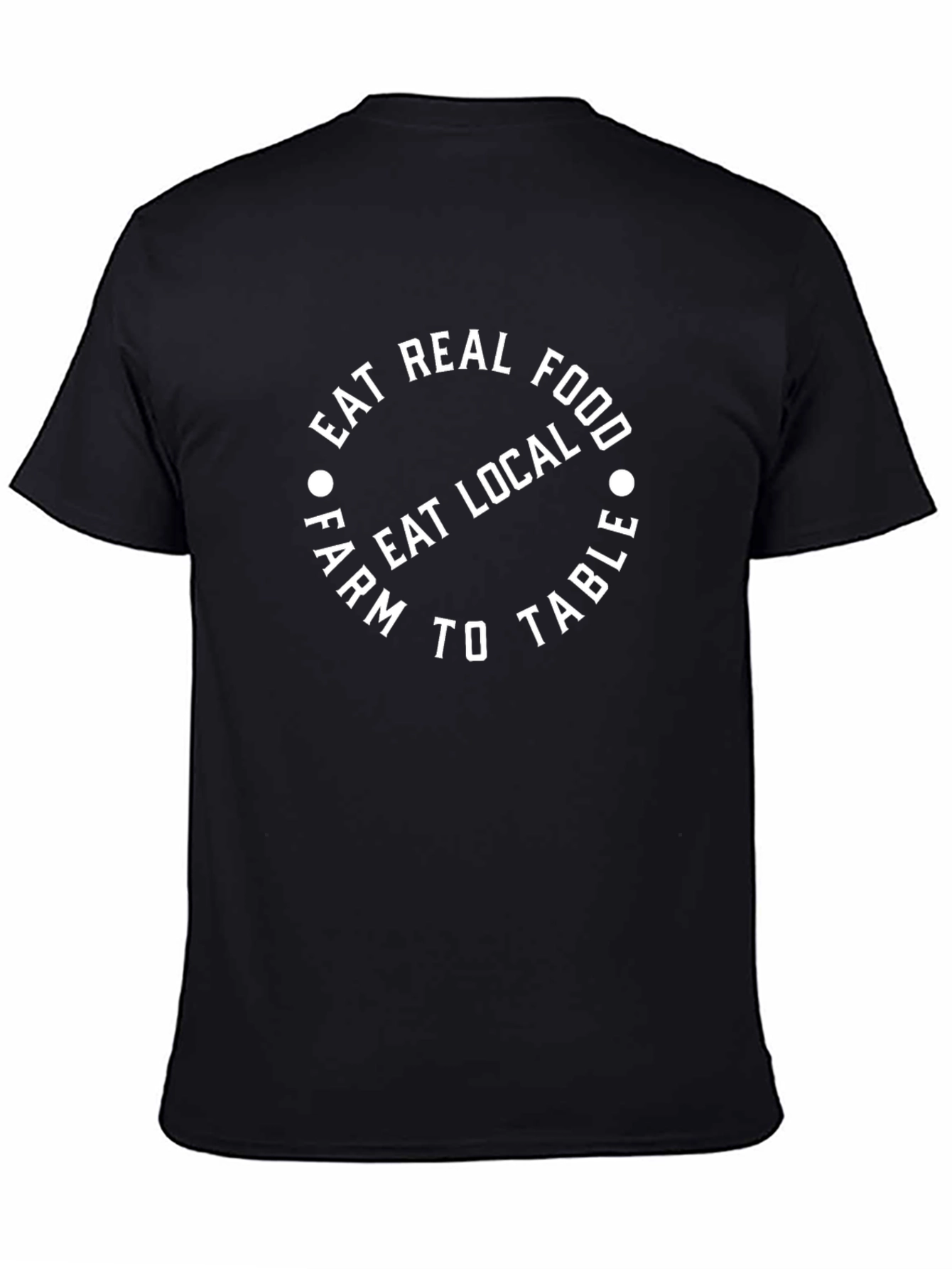 Eat Real Food Farm to Table Graphic Tee