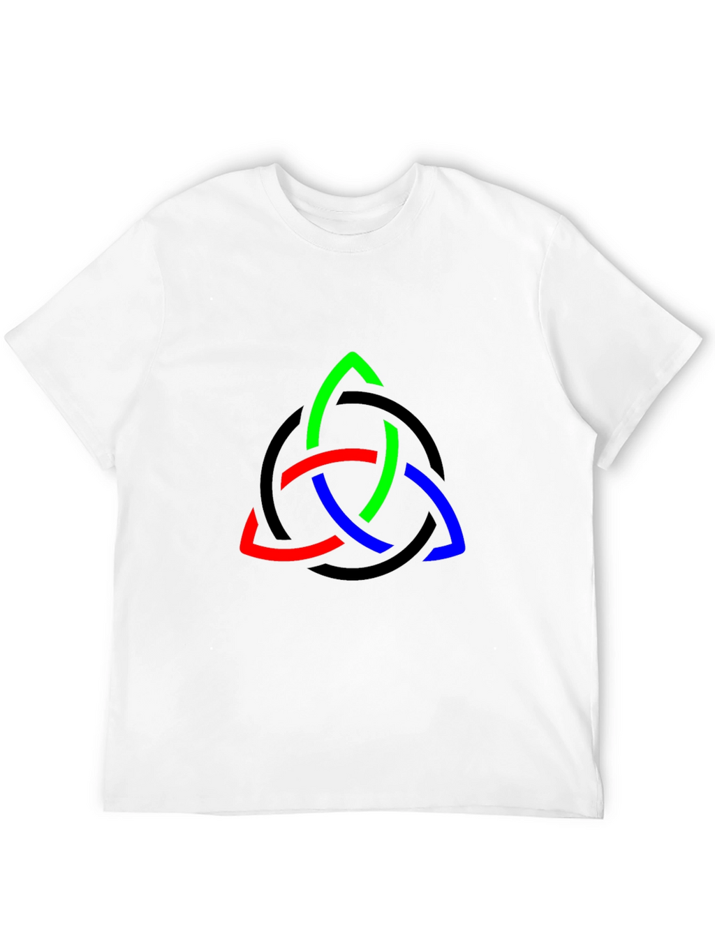 Trinity Knot Graphic Tee - Stylish & Unique Design