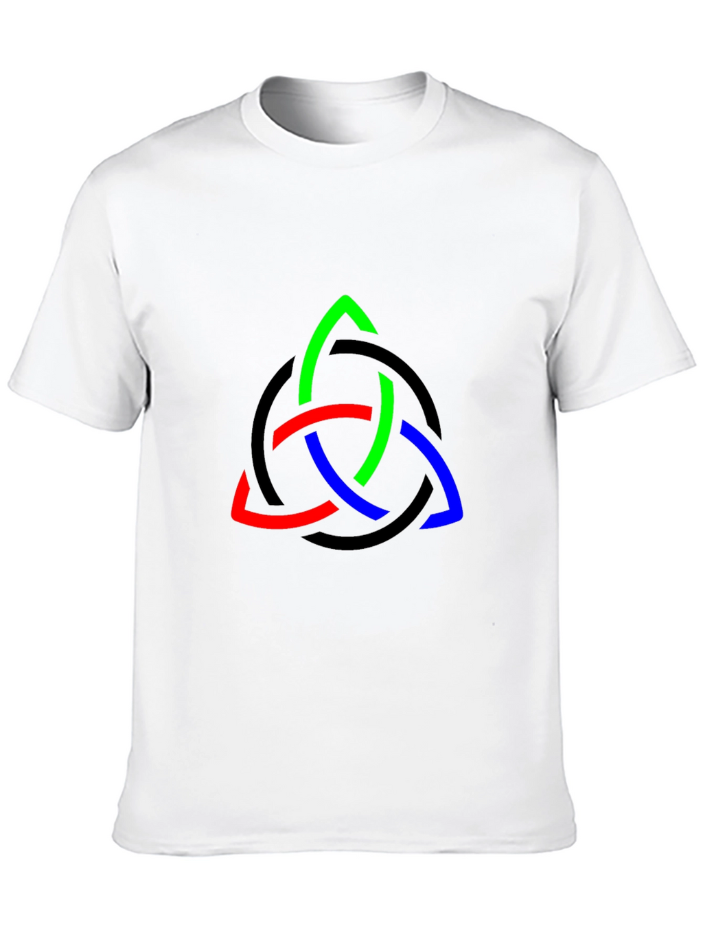 Trinity Knot Graphic Tee - Stylish & Unique Design