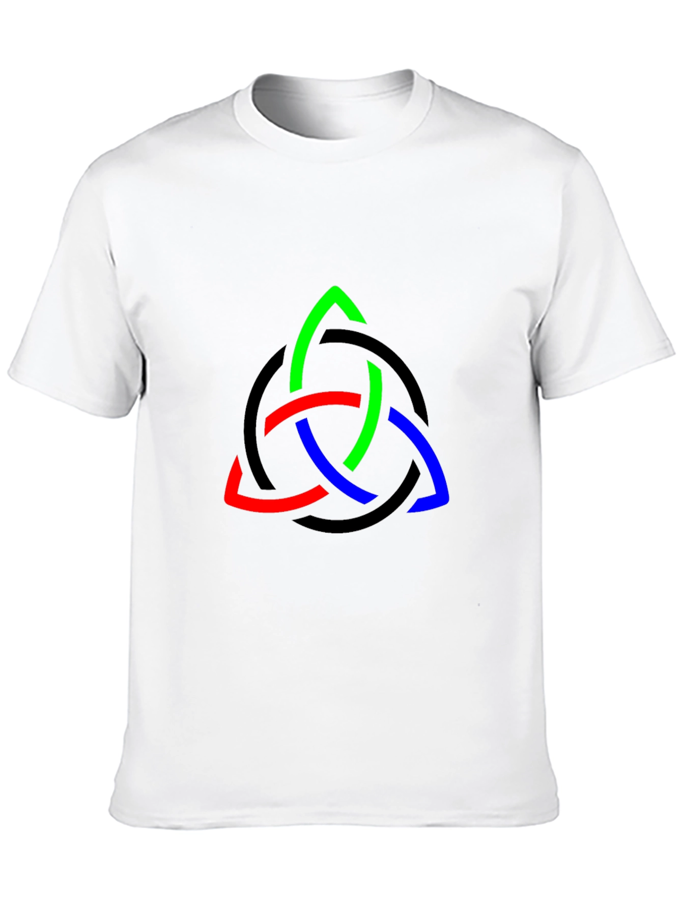 Trinity Knot Graphic Tee - Stylish & Unique Design