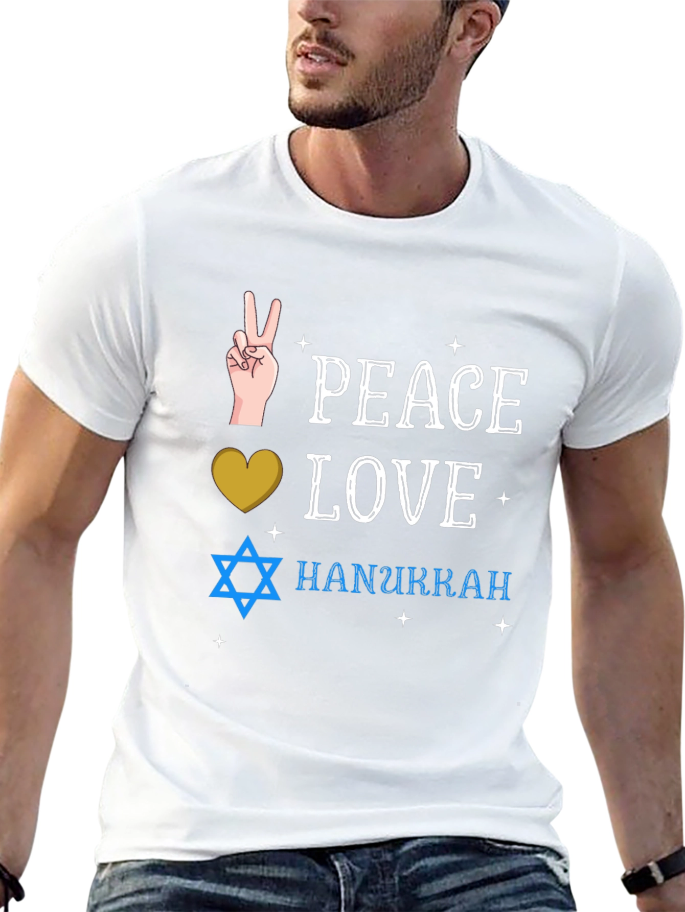 Peace Love Hanukkah T-Shirt