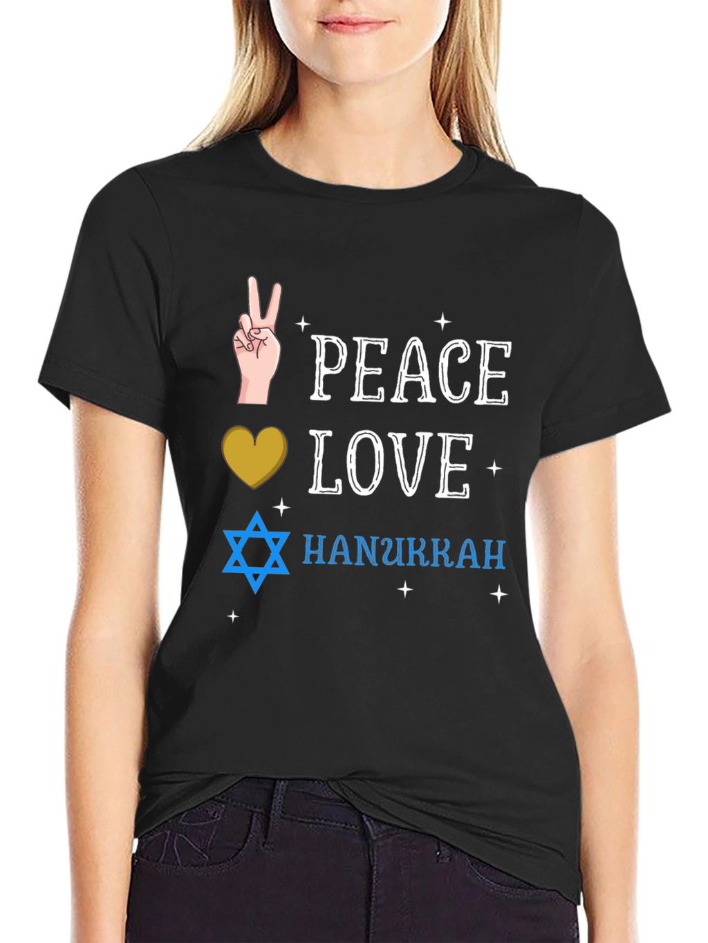Peace Love Hanukkah T-Shirt