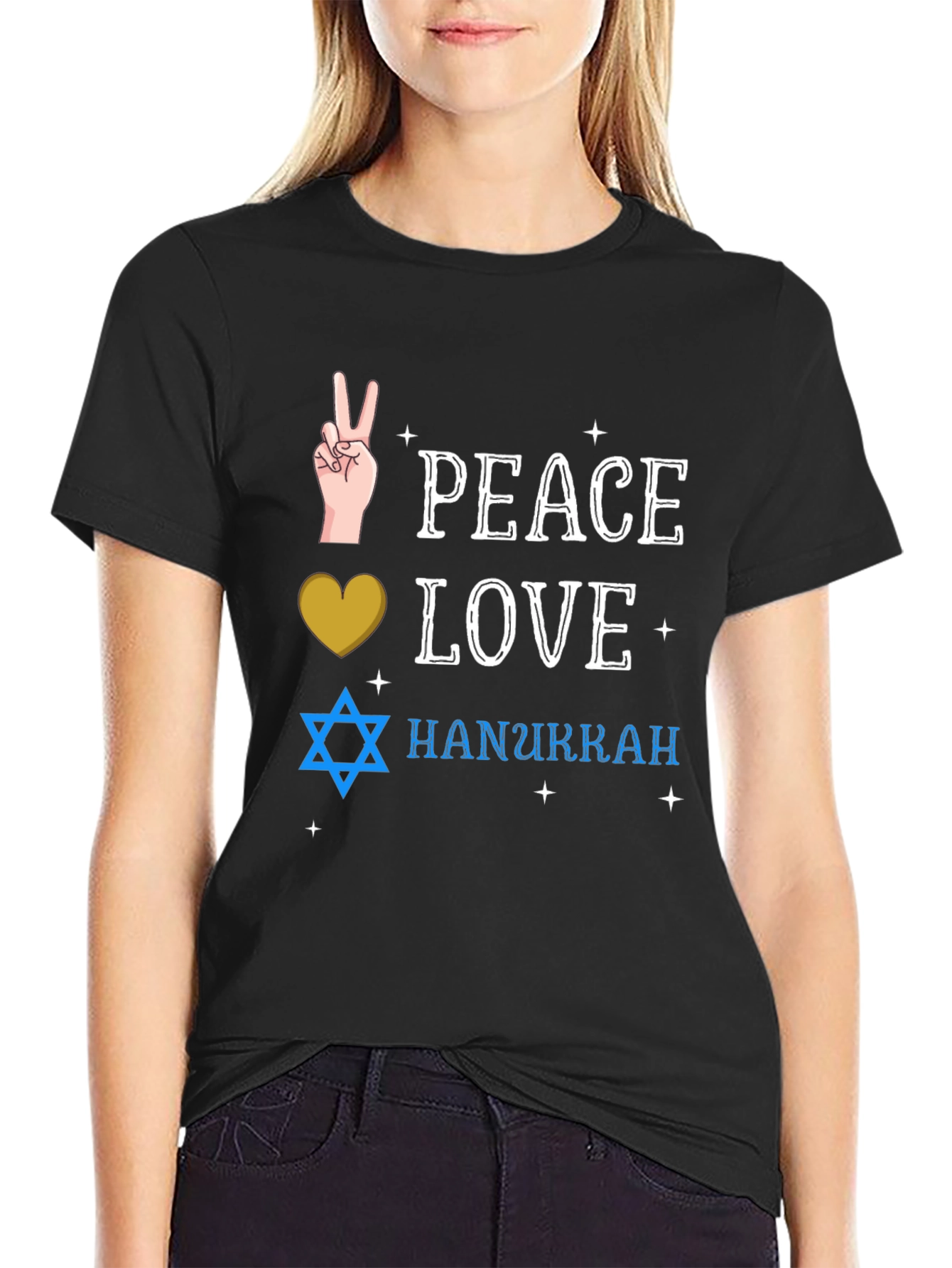 Peace Love Hanukkah T-Shirt