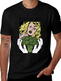 Keep It Off Broccoli T-Shirt Funny Vegan Tee