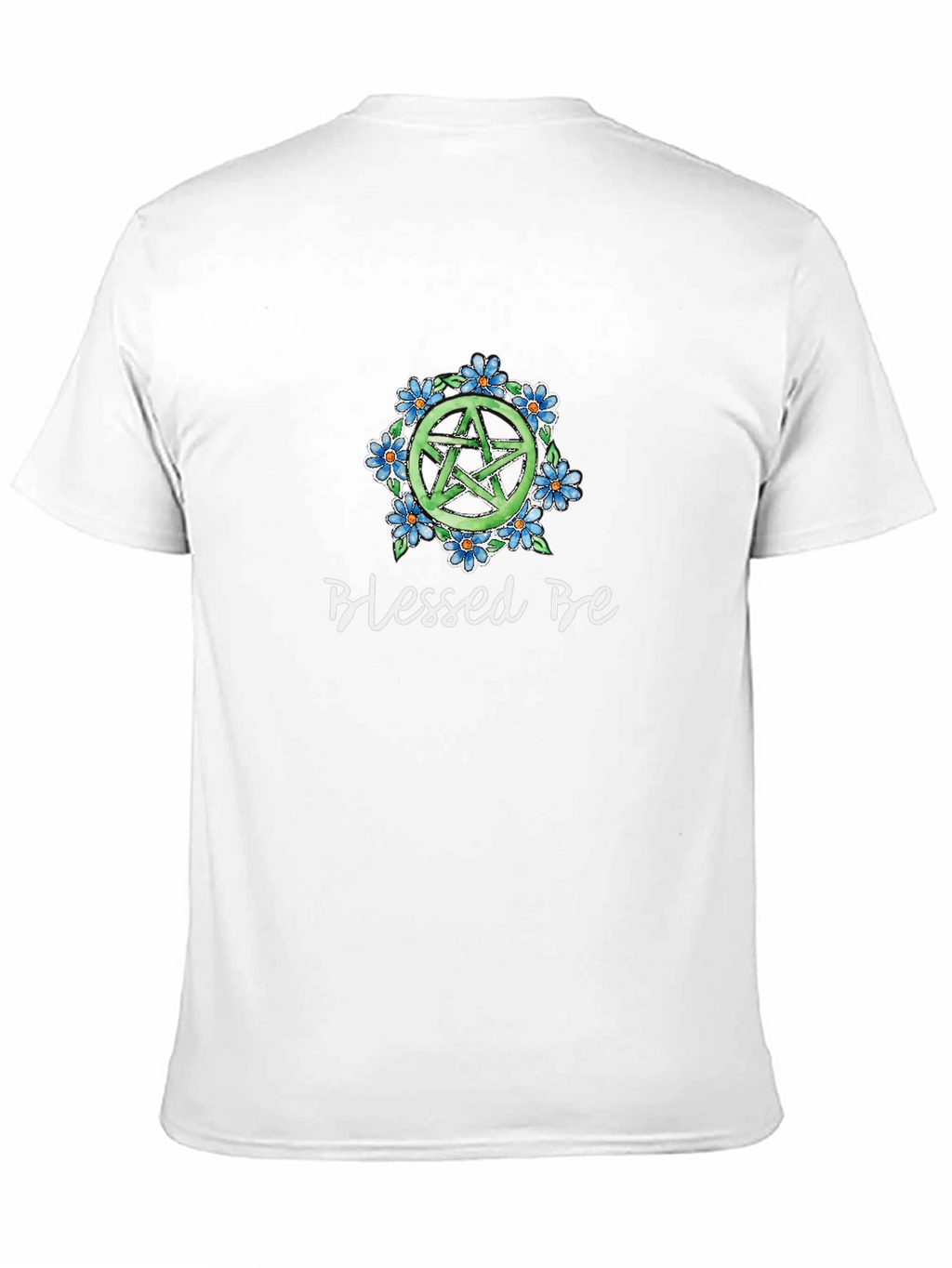 Blessed Be Pentacle Flower T-Shirt