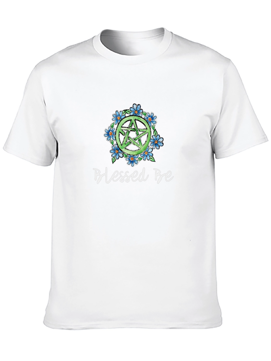 Blessed Be Pentacle Flower T-Shirt
