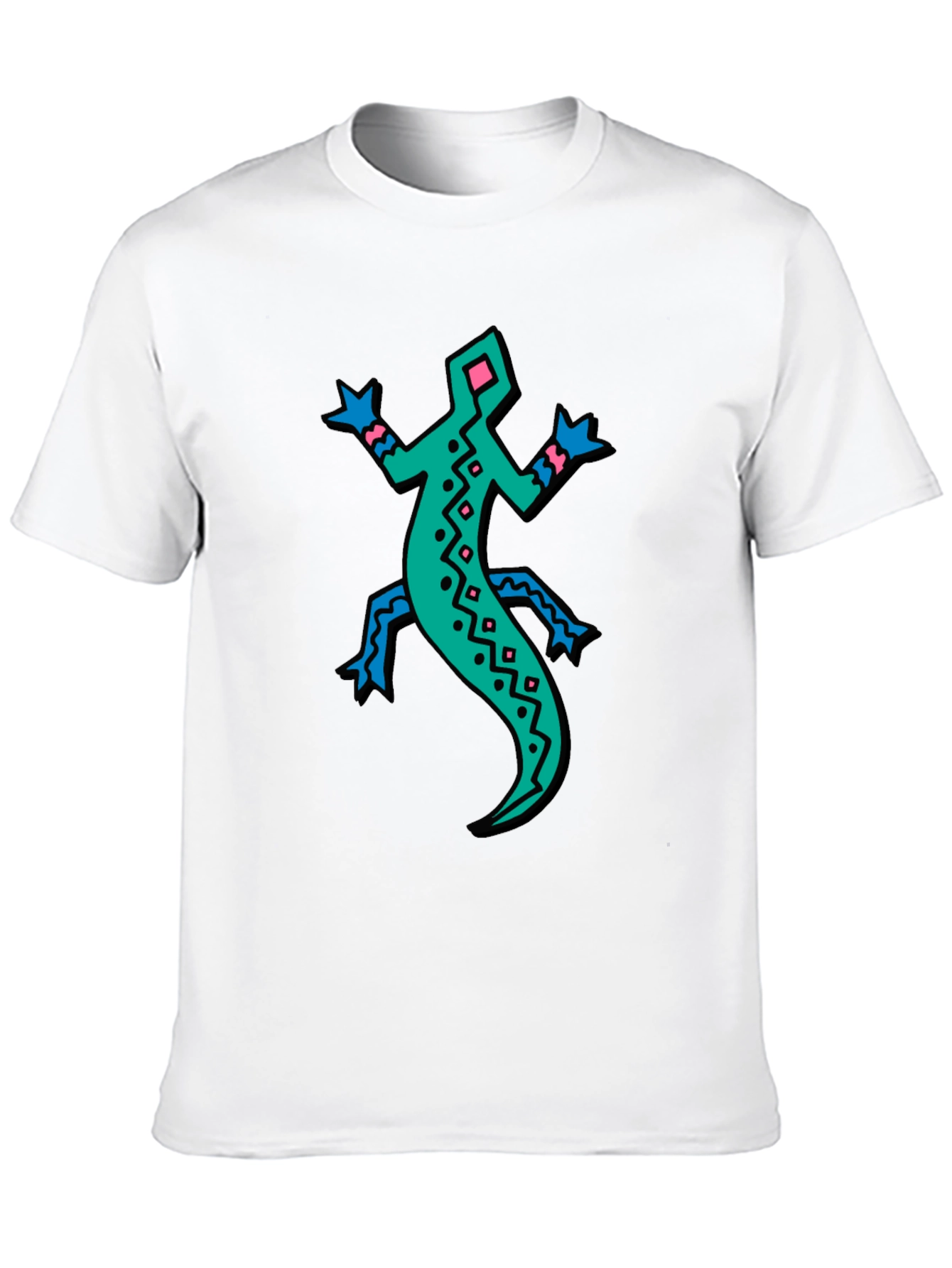 Retro Lizard Graphic Tee - Bold & Unique!