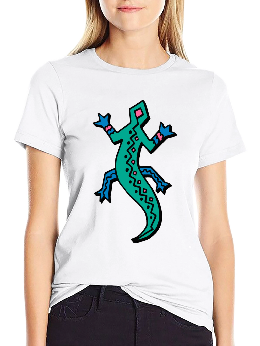Retro Lizard Graphic Tee - Bold & Unique!