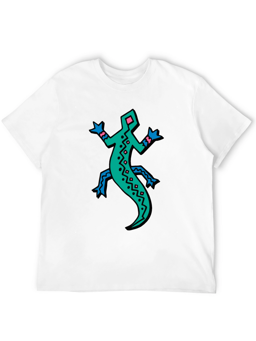 Retro Lizard Graphic Tee - Bold & Unique!