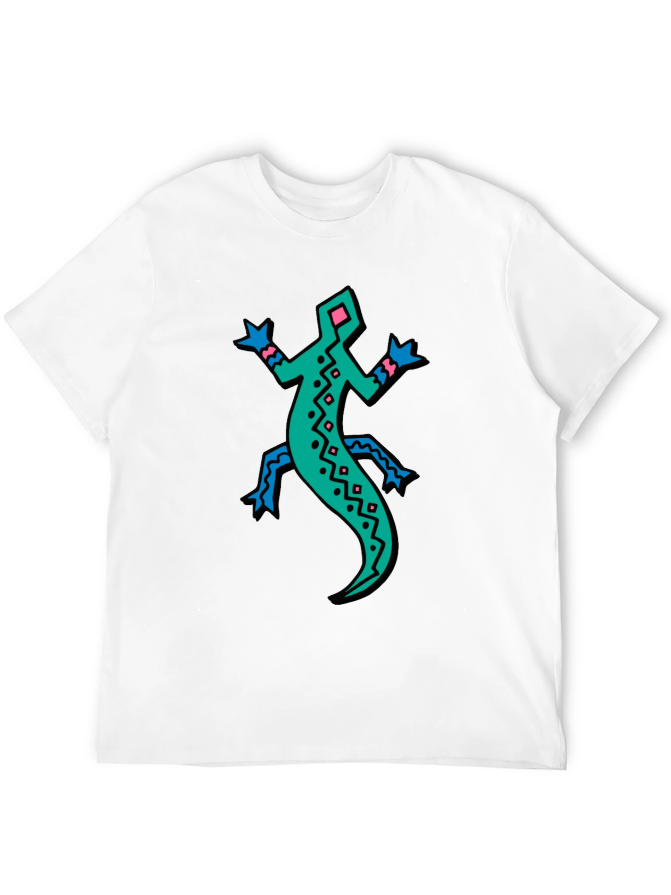Retro Lizard Graphic Tee - Bold & Unique!