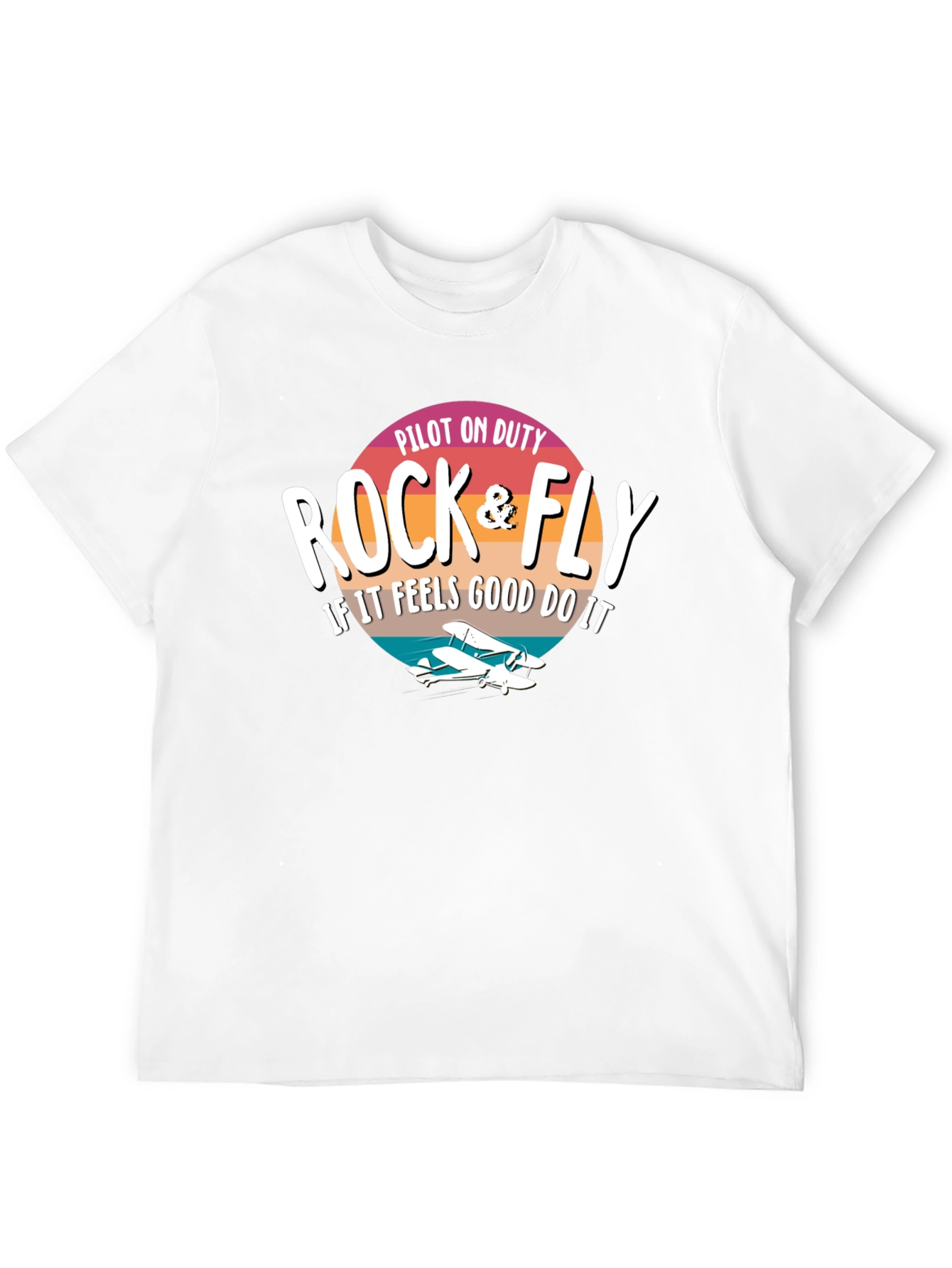Rock & Fly Pilot On Duty T-Shirt