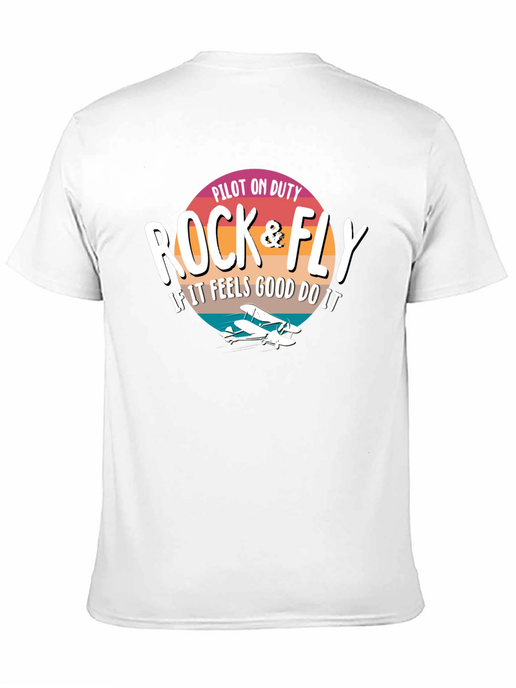 Rock & Fly Pilot On Duty T-Shirt