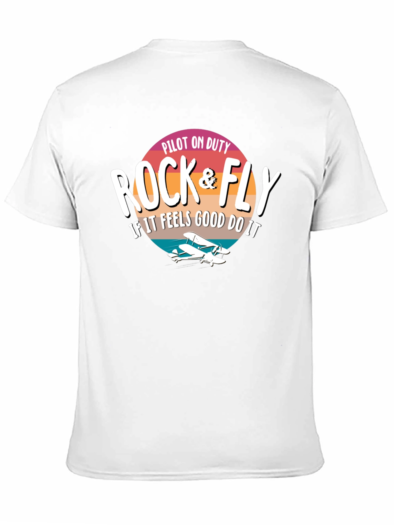 Rock & Fly Pilot On Duty T-Shirt