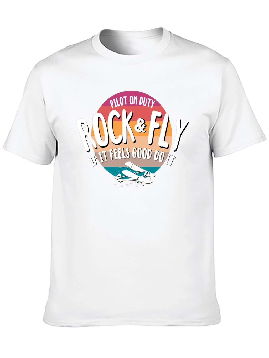 Rock & Fly Pilot On Duty T-Shirt