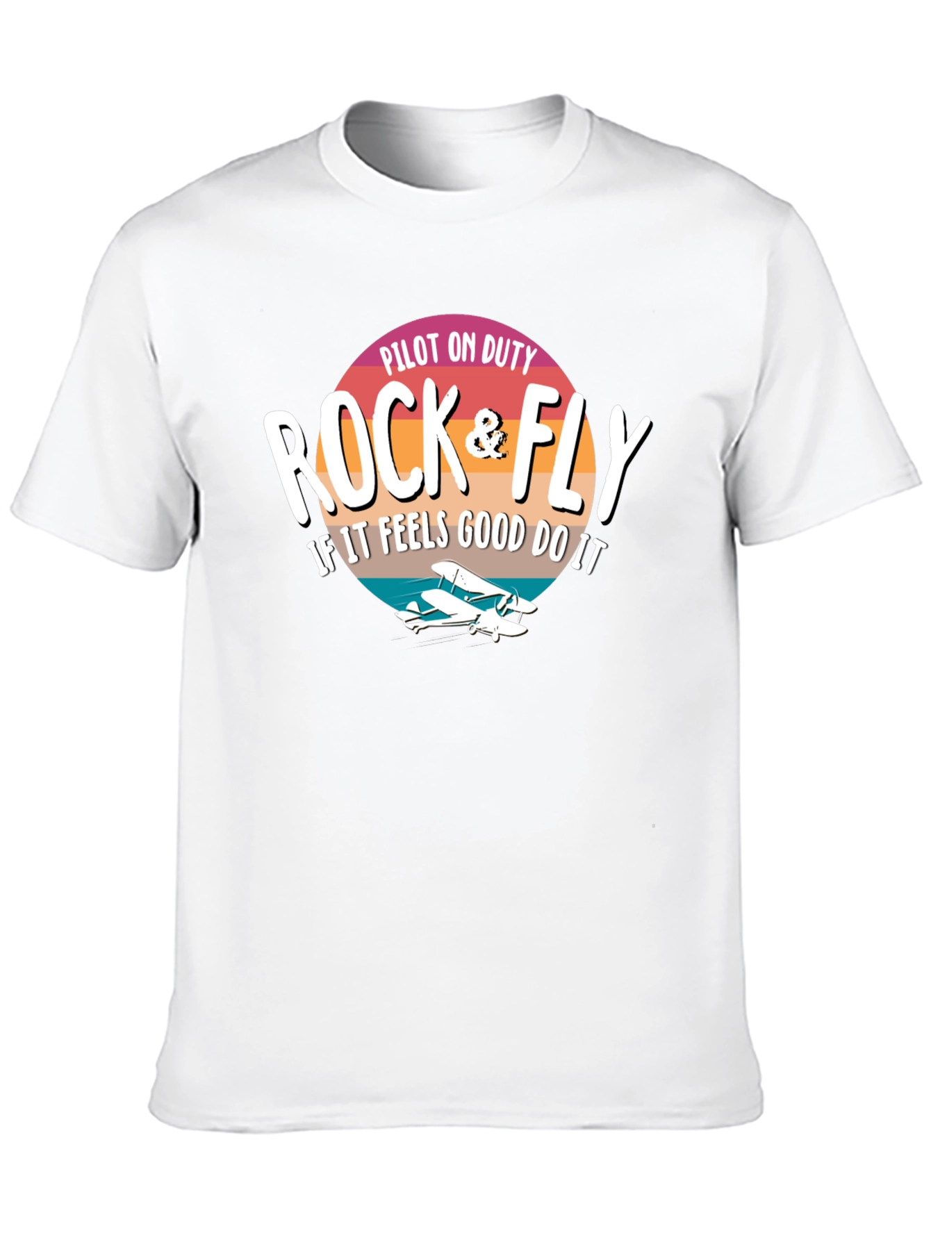 Rock & Fly Pilot On Duty T-Shirt