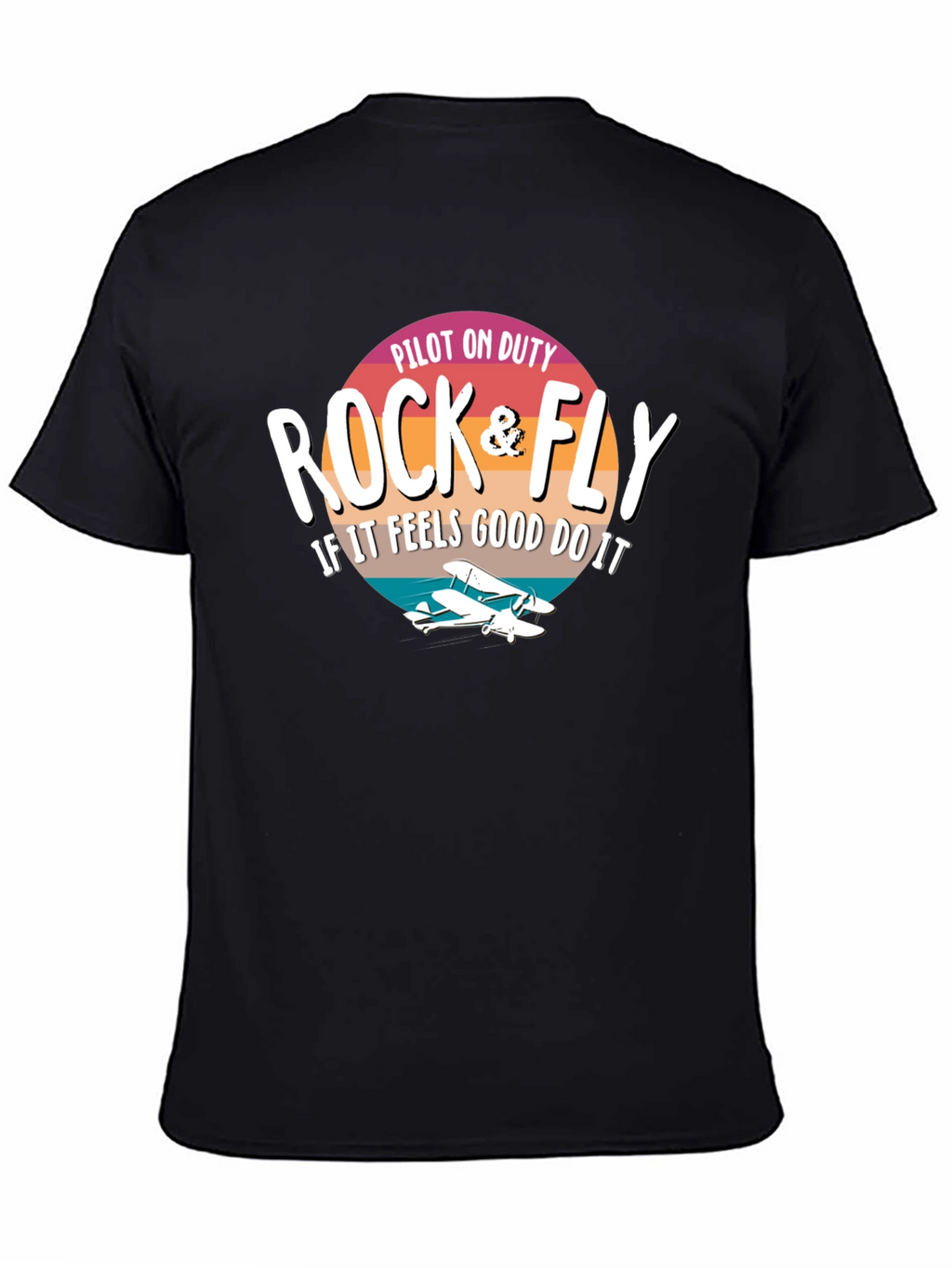 Rock & Fly Pilot On Duty T-Shirt