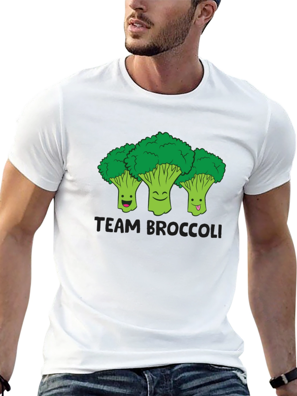 Team Broccoli T-Shirt - Funny Vegan Tee