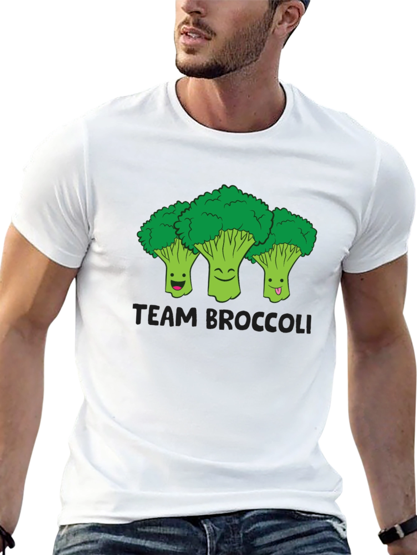 Team Broccoli T-Shirt - Funny Vegan Tee