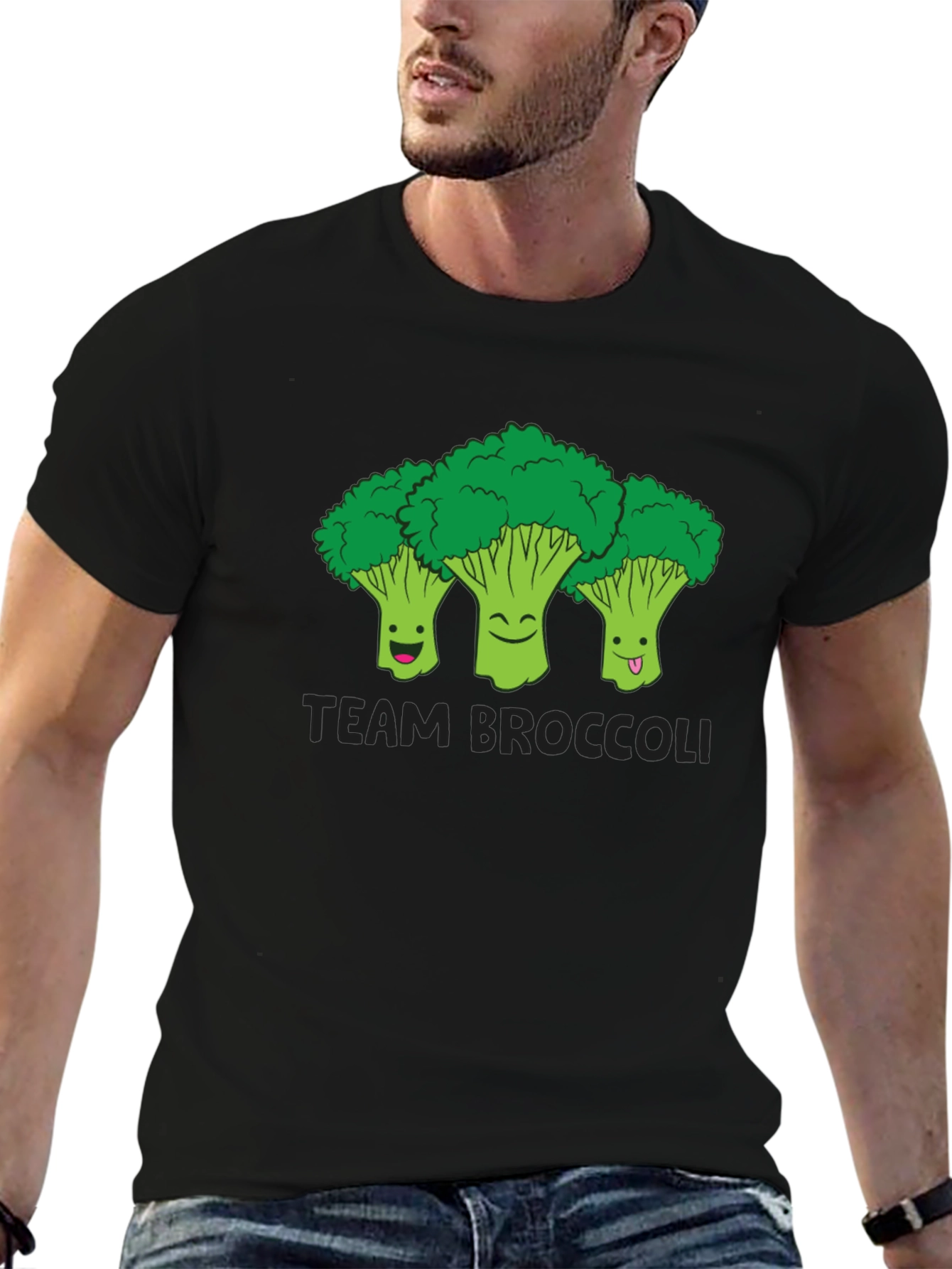 Team Broccoli T-Shirt - Funny Vegan Tee