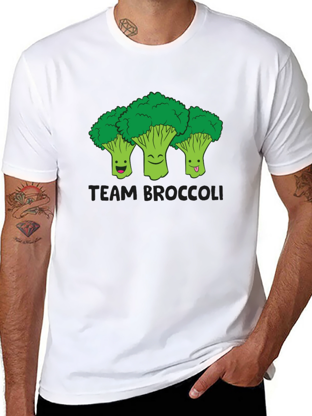 Team Broccoli T-Shirt - Funny Vegan Tee