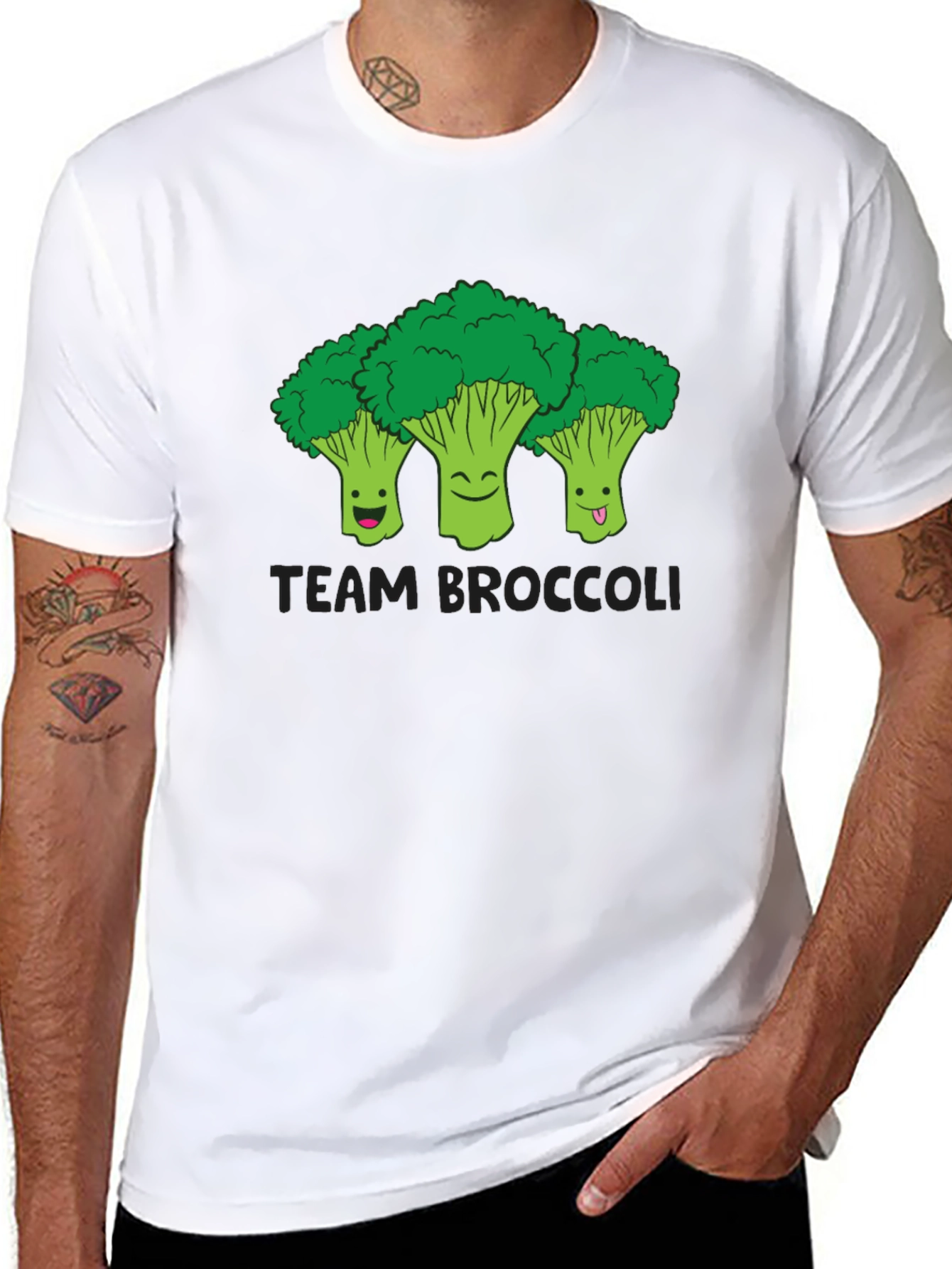 Team Broccoli T-Shirt - Funny Vegan Tee