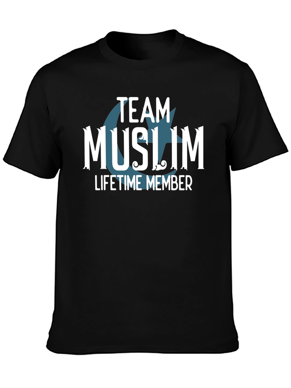 Team Muslim Lifetime Member Graphic Tee
