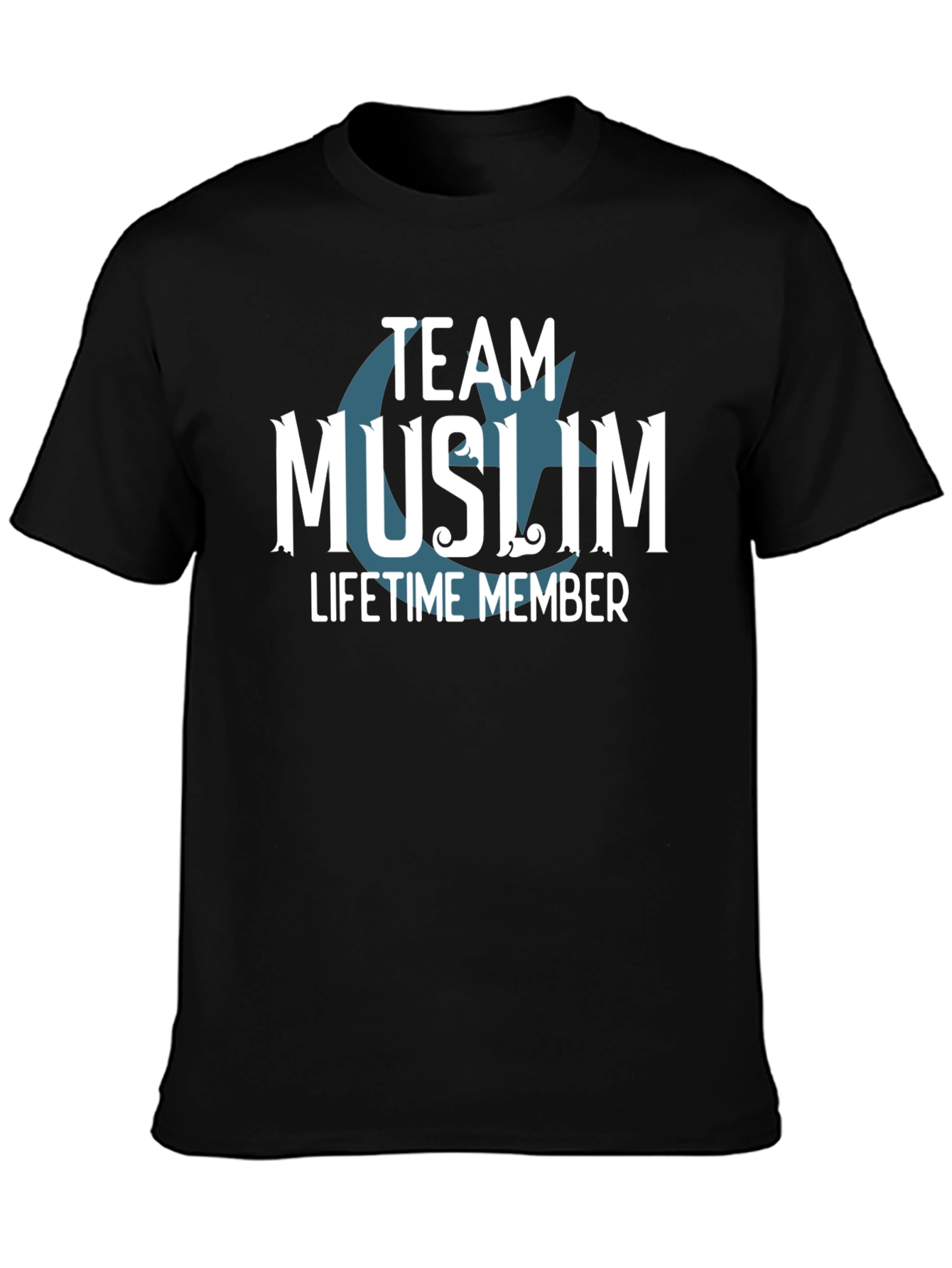 Team Muslim Lifetime Member Graphic Tee