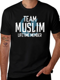 Team Muslim Lifetime Member Graphic Tee