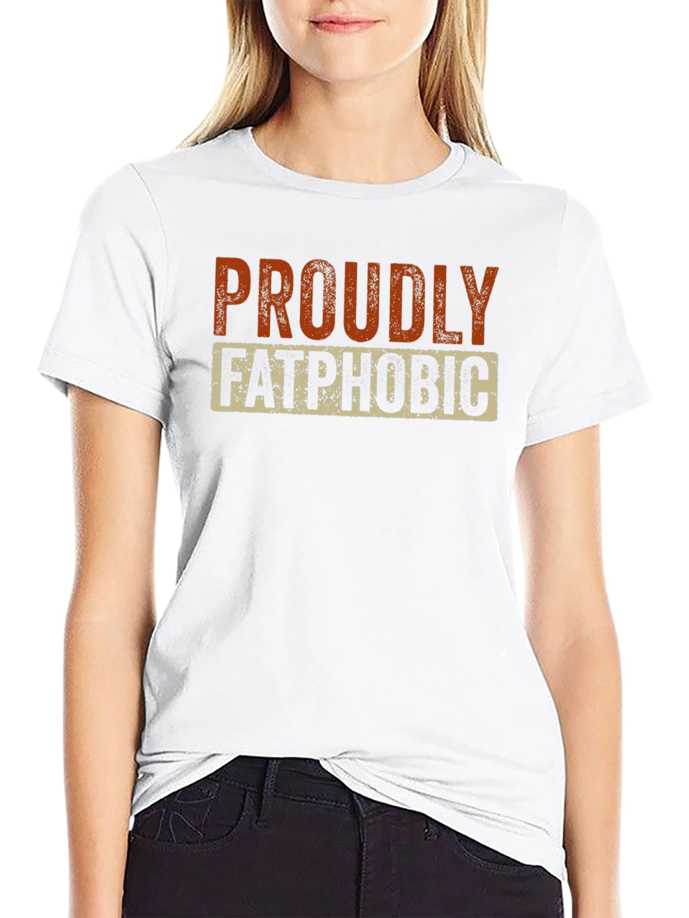 Proudly Fatphobic Graphic Tee