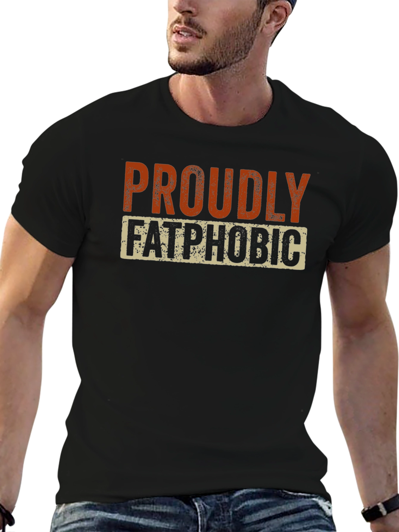 Proudly Fatphobic Graphic Tee