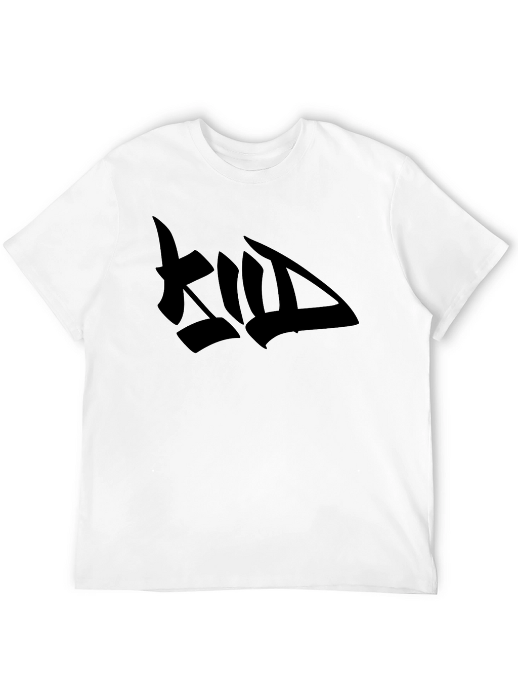 Mens Black Graphic Tee - Bold Design
