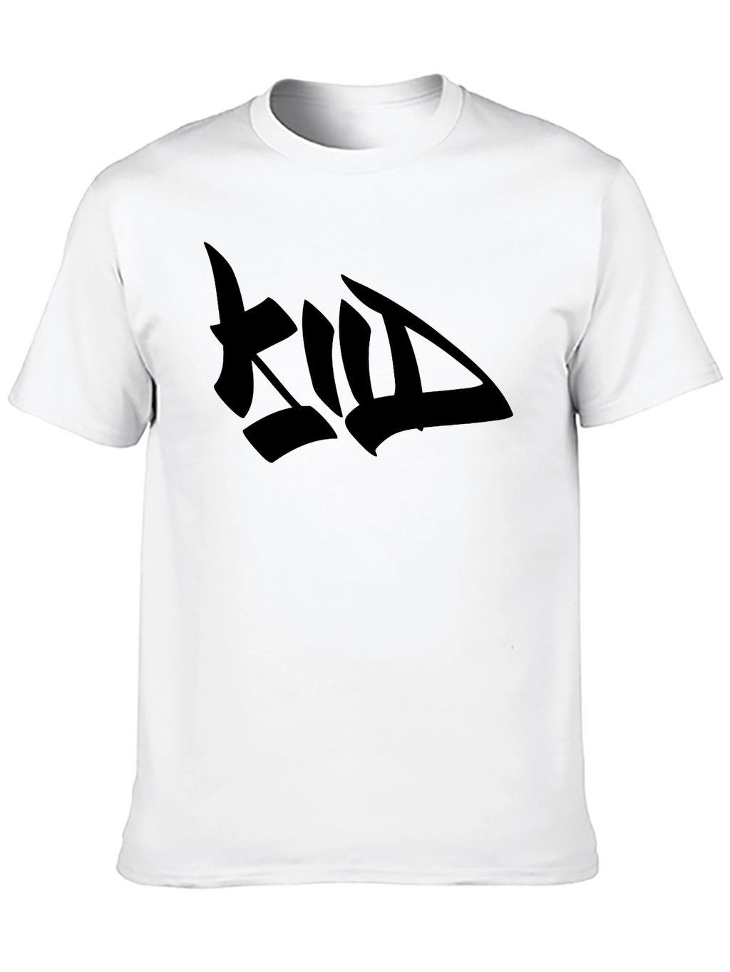Mens Black Graphic Tee - Bold Design