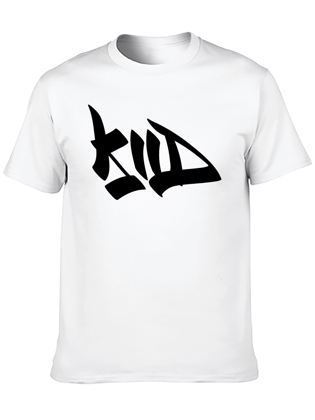 Mens Black Graphic Tee - Bold Design