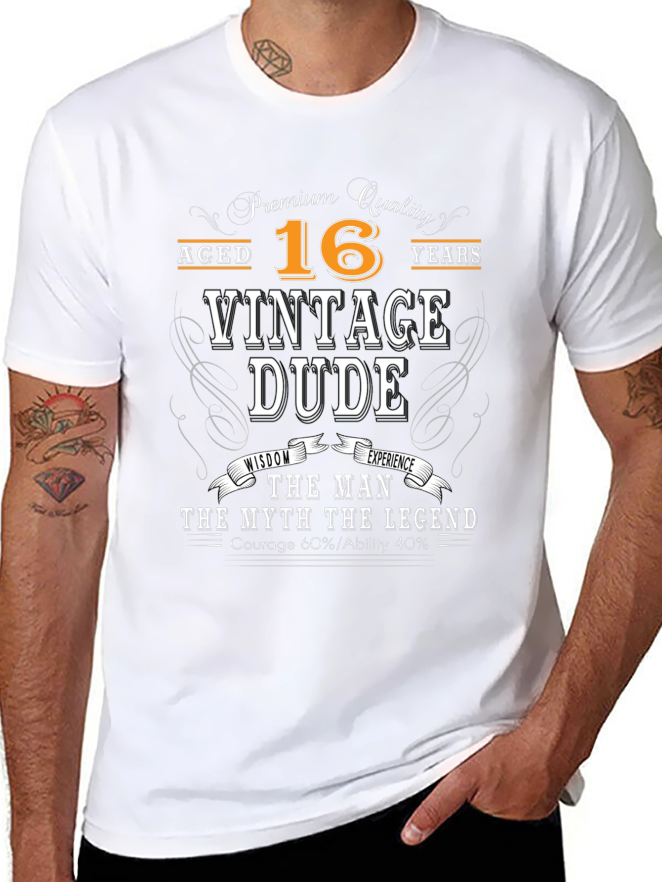 Vintage Dude 16th Birthday T-Shirt