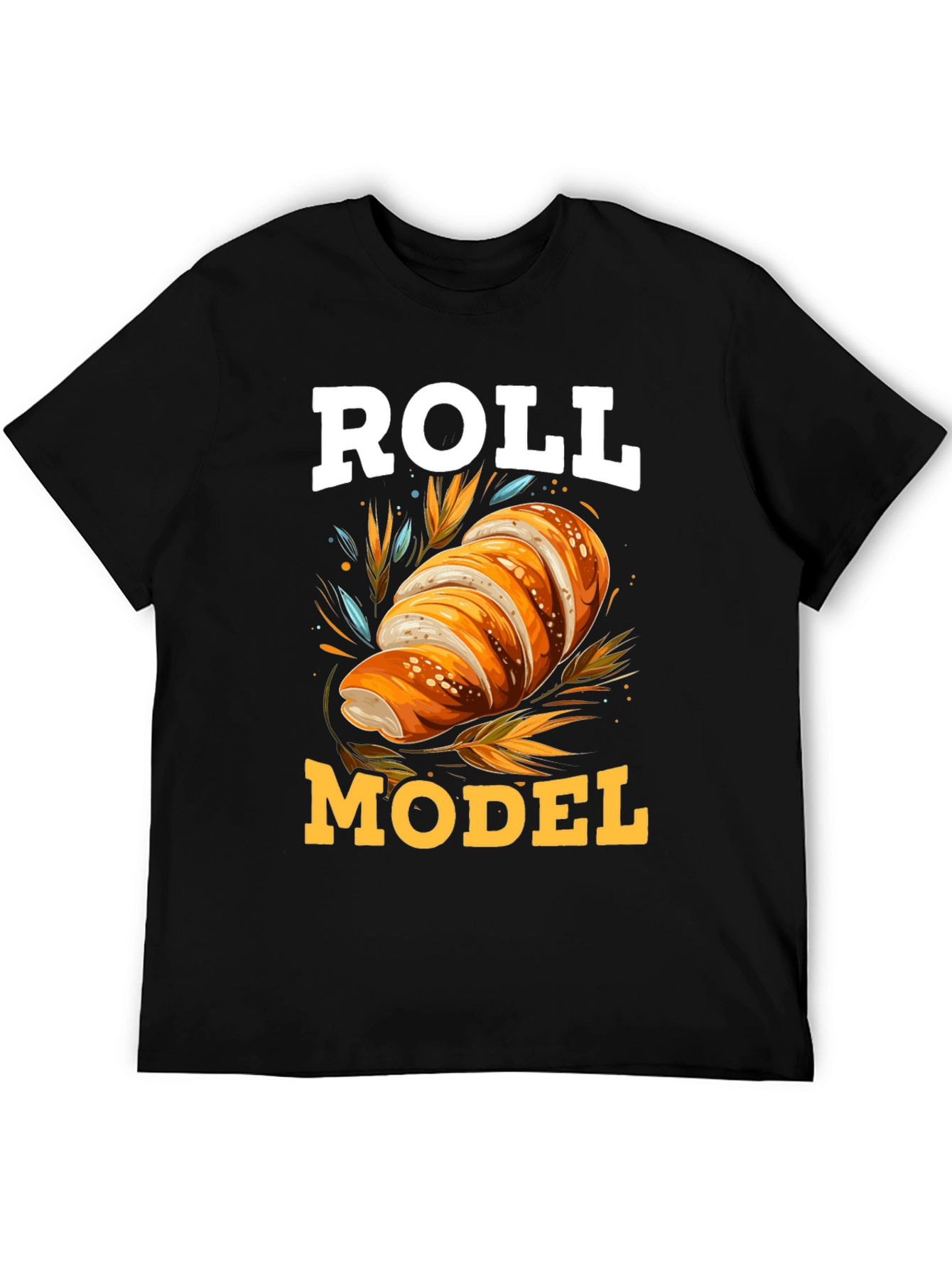 Roll Model Funny Graphic T-Shirt