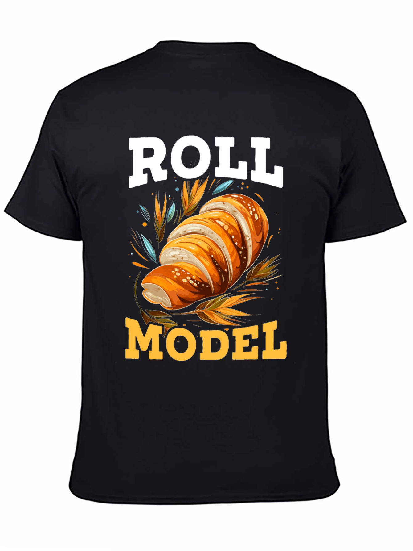 Roll Model Funny Graphic T-Shirt