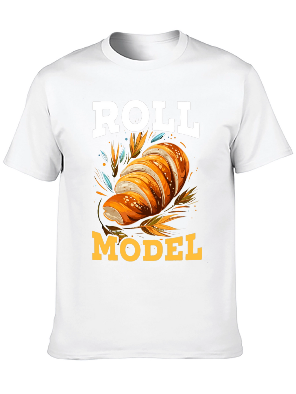 Roll Model Funny Graphic T-Shirt