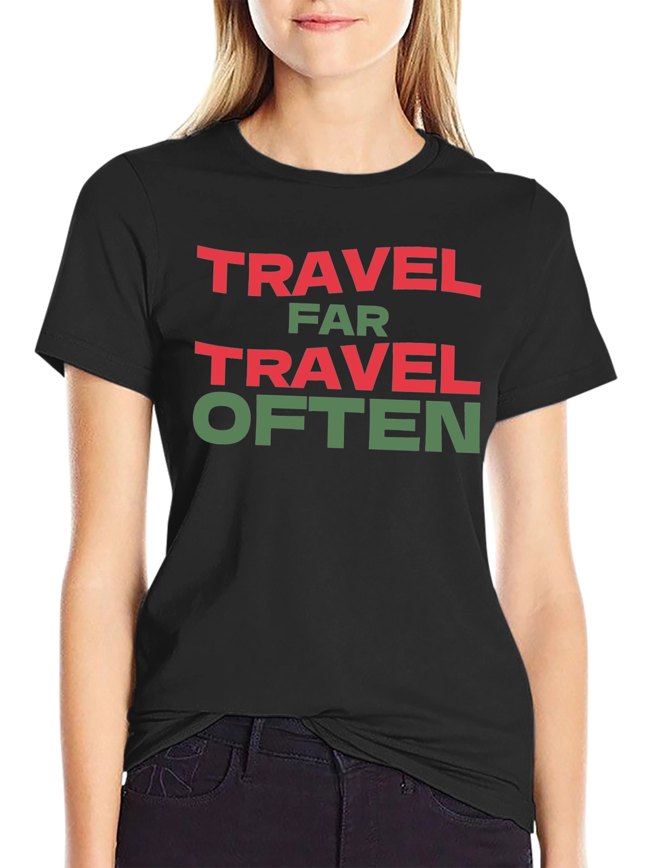 Travel Far Travel Often Graphic Tee