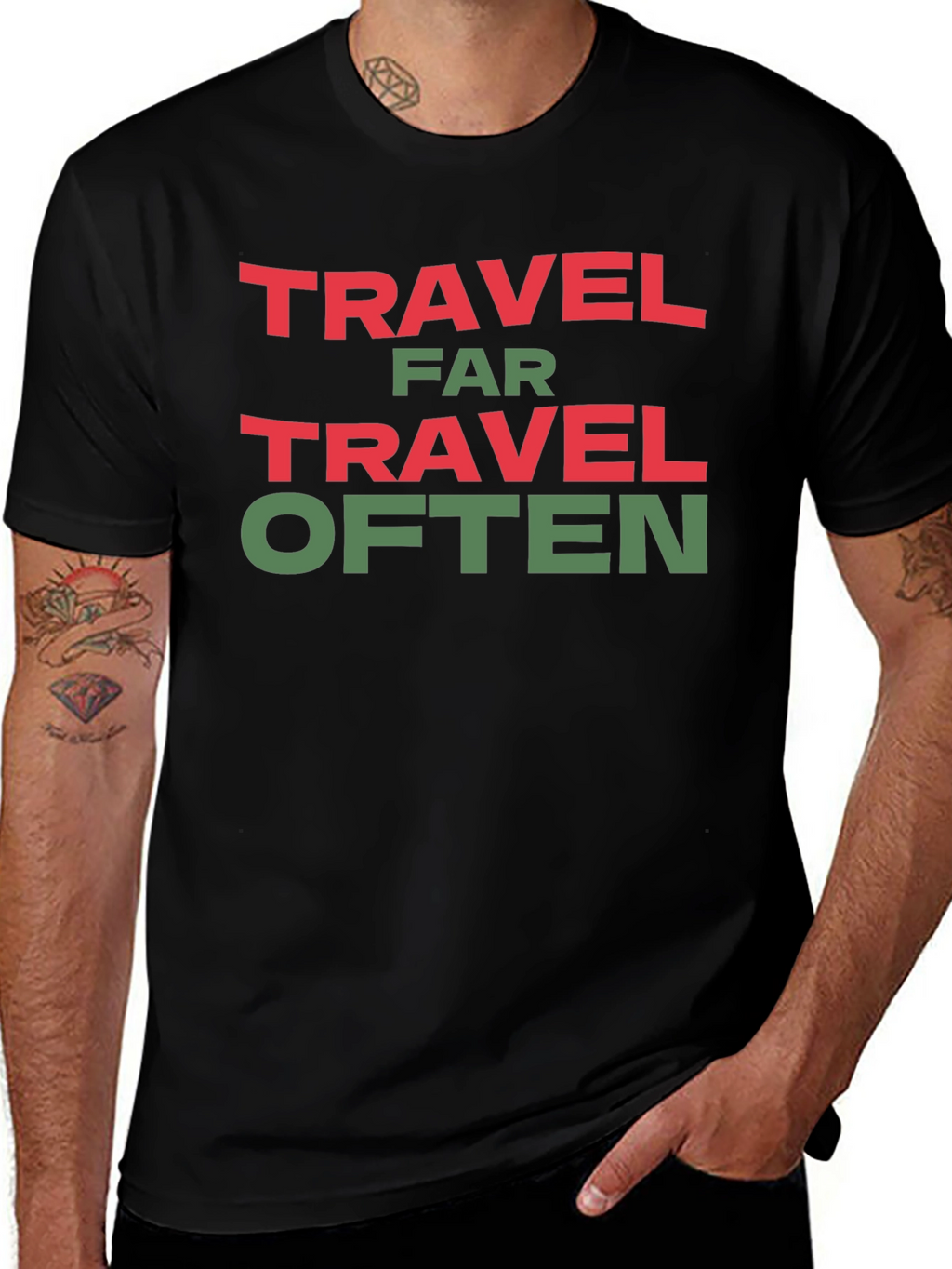 Travel Far Travel Often Graphic Tee