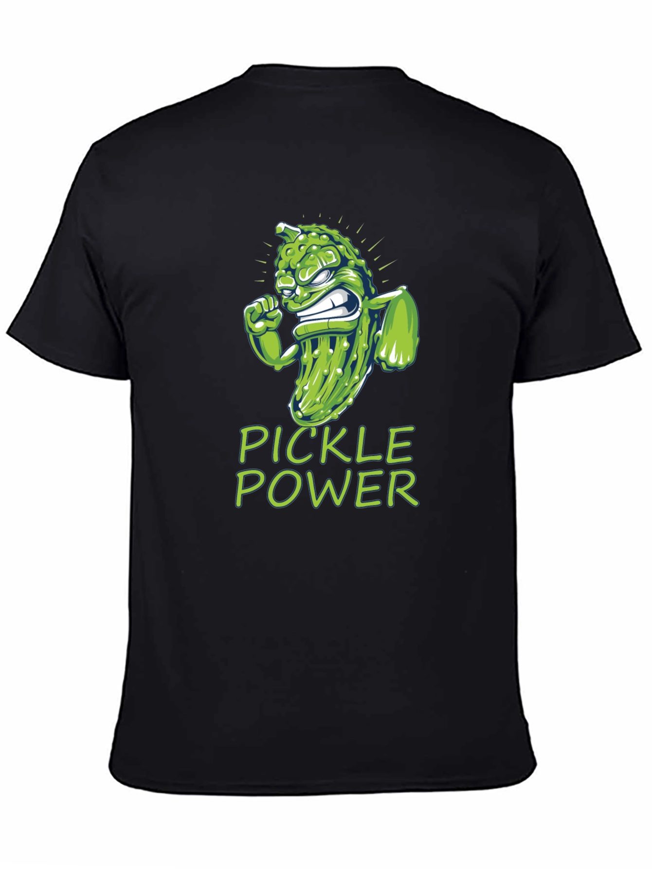 Pickle Power Graphic Tee -  Funny Foodie Shirt