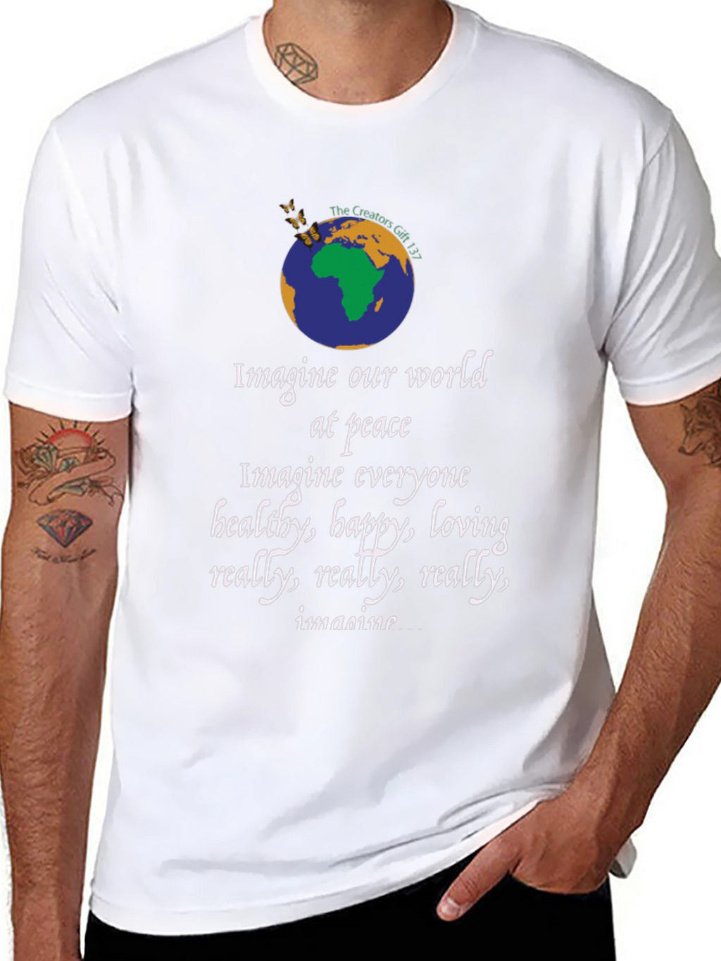 Imagine World Peace T-Shirt
