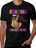 Roaring Into Kindergarten Sloth T-Shirt