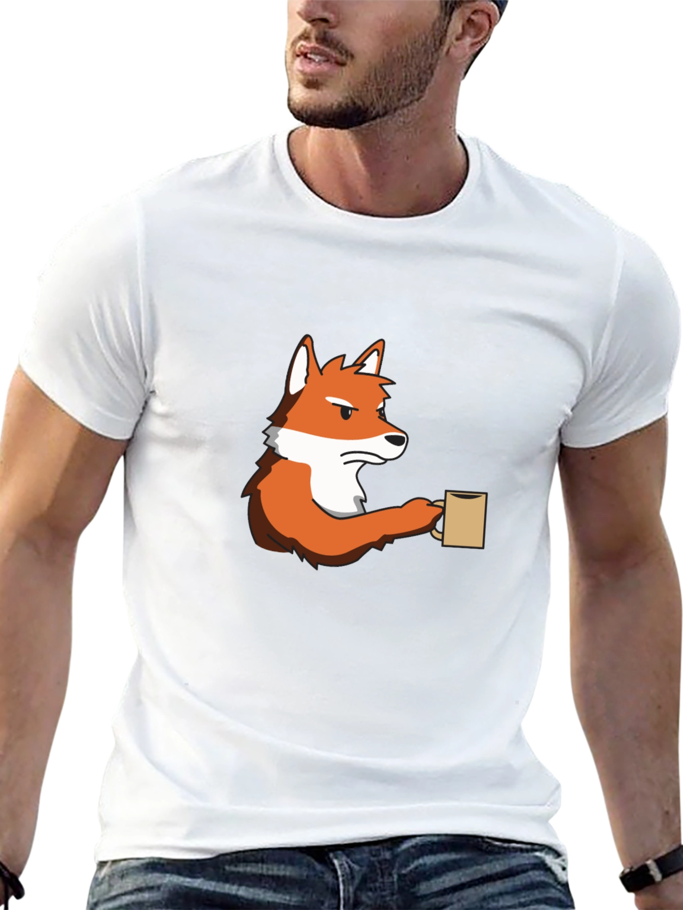Grumpy Fox Coffee Graphic Tee